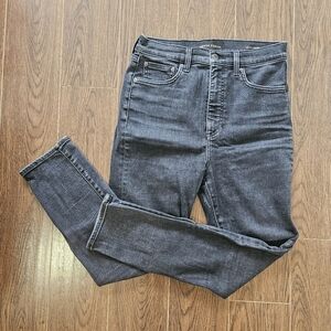 Denim Forum The Lola High Rise Skinny Dark Wash Size 29
